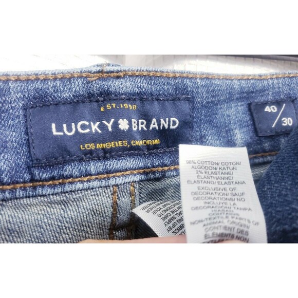 Lucky Brand 221 Straight Jeans Men's size 40x30 - Picture 4 of 5